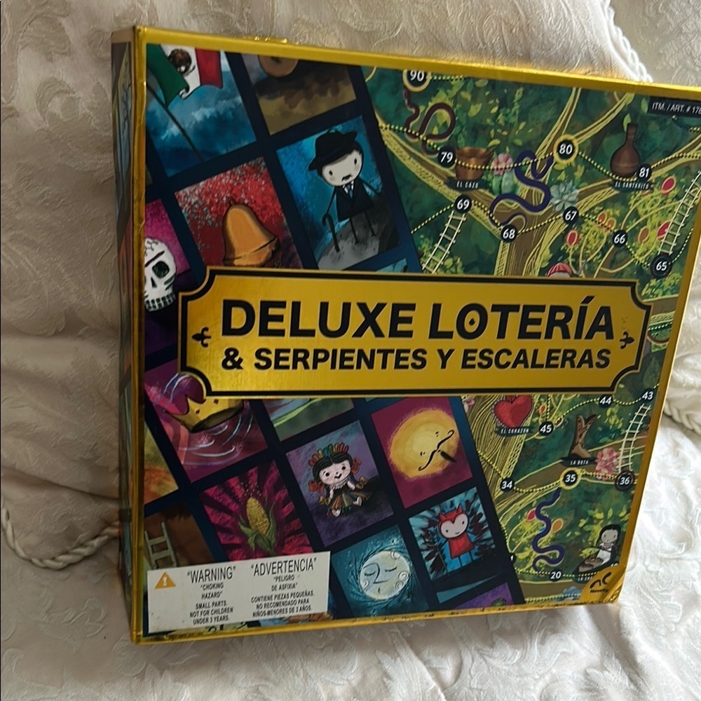 Deluxe‎ Lotería & Serpientes y Escaleras Board Game